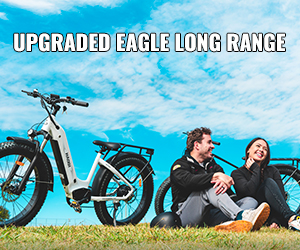 HAOQI Upgraded Eagle Long Range Electric Bicycle